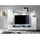 trendteam Wohnwand Dos weiß Hochglanz B/H/T: ca. 208x165x33 cm - Weiss
