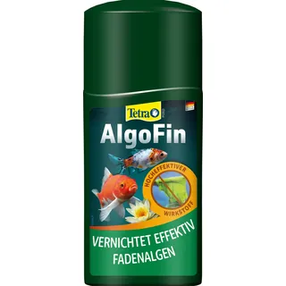 Tetra Pond AlgoFin Teich Algenvernichter - wirkt effektiv bei Fadenalgen, Schwebealgen und Schmieralgen im Gartenteich, 250ml