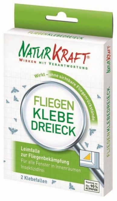 Naturkraft Fliegenklebe-Dreieck