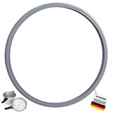 22cm Dichtungsringe für WMF,Dichtungsring für WMF Schnellkochtopf Ersatzteile,Schnellkochtopf Dichtungsringe für WMF 6068559990 6068559997 und Silit 3L 4.5L 6.5L 8.5L,Dichtung Schnellkochtopf,Grau