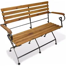 vidaXL Gartenbank 112 x 85 x 111 cm Braun