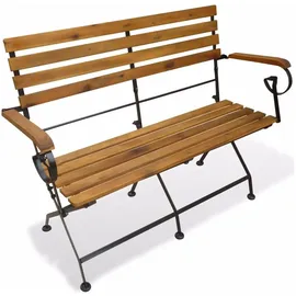 vidaXL Gartenbank 112 x 85 x 111 cm Braun