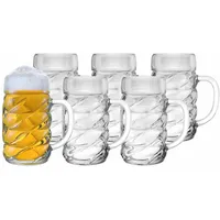 Stölzle Diamond Bierkrug 0,5 l 6-tlg.