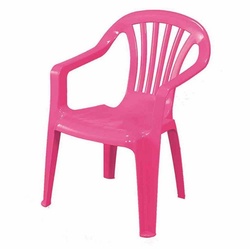 Ipae-Progarden Kinderstuhl Kinderstuhl, pink Vollkunststoff, Monoblock, stapelbar