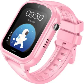Garett Essa GO 4G BT 40 mm Kunststoffgehäuse Pink Silikonarmband Pink S