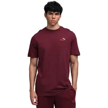 Puma 2 Color Small No. 1 Logo Herren T-Shirt, rot - M