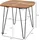 FineBuy 80 x 76 x 80 cm braun