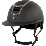 Reithelm Visier für Polo BR Equitation Lambda Plus Painted SCHWARZ|SCHWARZ|SCHWARZ 56-58 CM