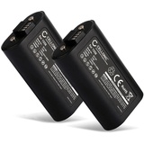 2x Ersatz Akku für Microsoft Xbox One Controller Xbox One X Controller 1100mAh