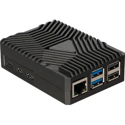 Raspberry Pi Pi RB-ALUCASEP5-09, Hülle, Raspberry Pi 5, Raspberry Pi, Schwarz, A