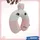 PETEX Hase Nackenkissen 32 x 30 cm Rosa