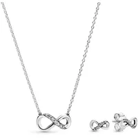 Pandora 68323 Damen Schmuck-Set Funkelnde Unendlichkeit Silber