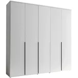 Pol-Power Pol Power Kleiderschrank Kevo 225 x cm Dekor Weiß