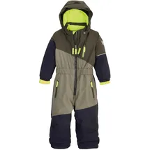 KILLTEC first instinct by killtec Kinder Skioverall/Schneeanzug mit Kapuze FISW 27 MNS ONPC, dunkeloliv, 110/116,