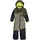 KILLTEC first instinct by killtec Kinder Skioverall/Schneeanzug mit Kapuze FISW 27 MNS ONPC, dunkeloliv, 110/116,