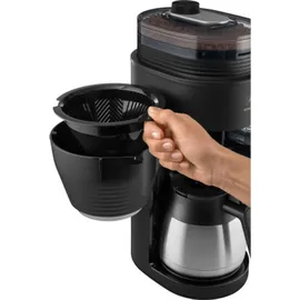 Melitta AromaFresh Pro X Therm 1030-11 Schwarz/Silber