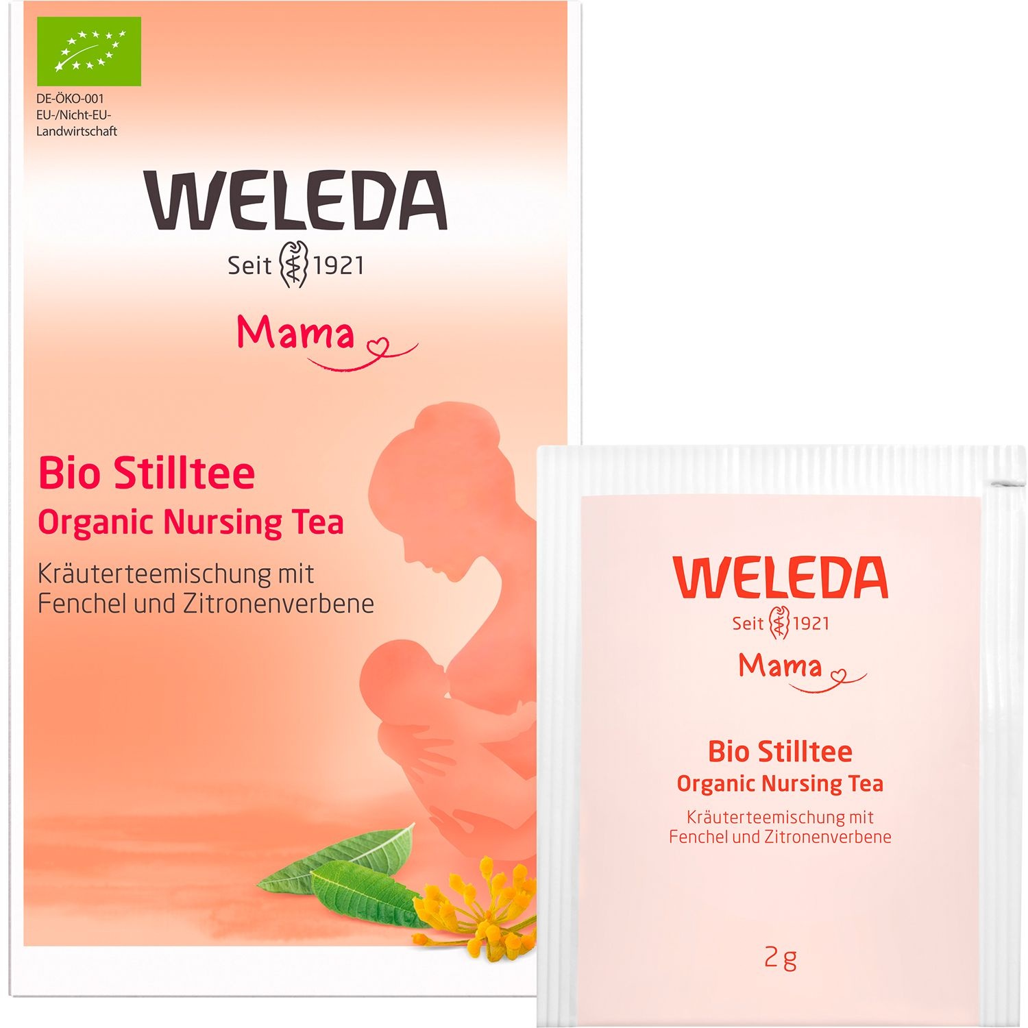 Weleda Bio Stilltee - wohltuende Bio-Kräuterteemischung fördert eine harmonische Stillbeziehung Filterbeutel 20x2 g 20x2 g Filterbeutel