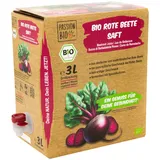 Bio Rote Beete Saft, 3 Liter – 100% Rote Beete Saft, milchsauer vergoren – in Deutschland abgefüllt – kein erdiger Geschmack – kein zugesetzter Zucker (lt. Gesetz), enthält von Natur aus Zucker