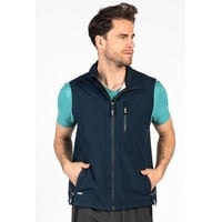 DEPROC Active Softshellweste NIGEL PEAK II VEST CS MEN Weste mit Stehkragen blau 4XL