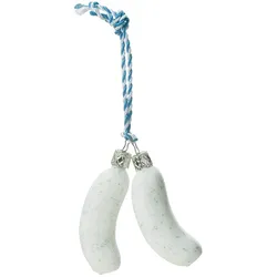 Weißwurst 8 cm - Inge-Glas Bayerische Weihnacht - 1 Stück
