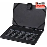 Hama OTG Tablet-Tasche mit Tastatur für Android Tablet 10.1''