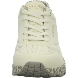 SKECHERS UNO Loving Love, Damen-Turnschuhe, Black Durabuck Rose Gold Trim, 40 EU