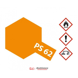 Tamiya Polycarbonat Lexan Sprayfarben PS-62 Pure Orange (ENEOS) 100ml Spray / 300086062