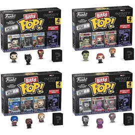 Funko Bitty Pop! Marvel Figuren 2,5 cm (4er Set)