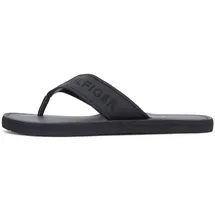 Tommy Hilfiger Hilfiger Leather Beach Sandal Schwarz 43