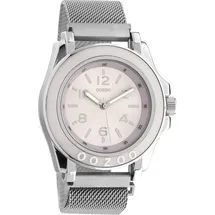 Oozoo Armbanduhr silber Metall Timepieces Damen Analog-Quarzuhr UOC10739 | Silber