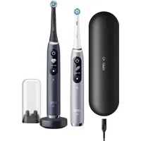 Oral-B iO Series 9 Duopack Black Onyx + 2. Handstück Rose Quartz + Aufsteckbürsten 2 St.
