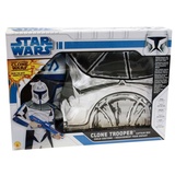 Original Lizenz Star Wars Clone Trooper Captain Rex Clonewars Starwars Kostüm für Kinder Clonetrooper Gr. 128 - 140