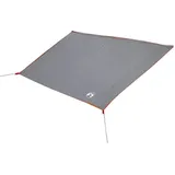 vidaXL Kuppelzelt Wasserfeste Plane Grau/Orange