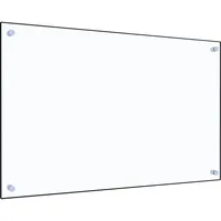 vidaXL Küchenrückwand Transparent 80×50 cm Hartglas