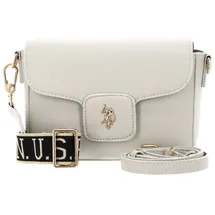 U.S. Polo Assn. New Mansion Umhängetasche Synthetik Beige/Weiß