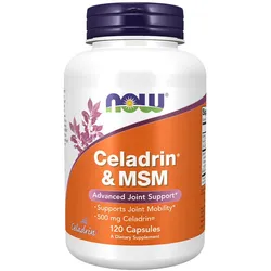 Now Foods Celadrin & MSM Gelenkstärker 500 mg Kapsel (120 Kapseln)