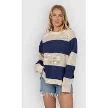 Salty Crew Signal Crew Pullover Blau L