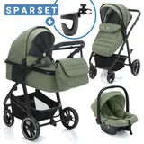 fillikid 3-1 Kombi-Kinderwagen-Set Fill Jaguar mit