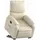 vidaXL Relaxsessel mit Aufstehhilfe Elektrisch Kunstleder 0 x 0 x 0 cm Creme