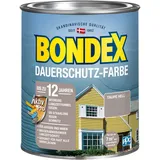 Bondex Dauerschutz-Farbe 750 ml taupe hell seidenglänzend