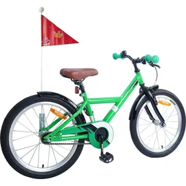 vidaXL Kinderfahrrad 18 Zoll RH 0 cm Grün