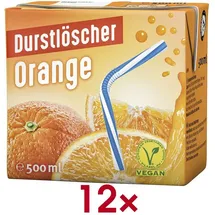 Durstlöscher Fruchtsaftgetränk Orange 12x 0,5 l
