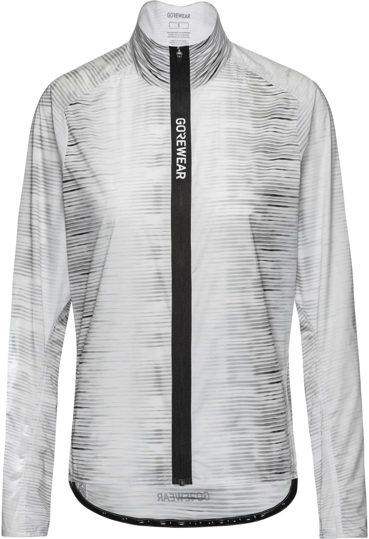 GOREWEAR SPINSHIFT Pixel Fahrradjacke Damen in strave white-multicolor, Größe L - weiß