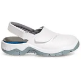 Abeba Berufsschuh Clog weiß/grau 2120, SB, EU-Schuhgröße: 38