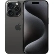 Apple iPhone 15 Pro 128 GB Titan Schwarz