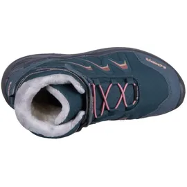 Lowa Maddox WARM GTX MID JR petrol/rose 29