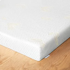 Newentor Newentor® Matratzen Topper 100x200cm H2 H3, Matratzentopper 100x200 Schlafsofa Bett Gelschaum, Mattress Topper 100x200 Boxspringbett Gel Bezug Kaltschaum 7CM Höhe