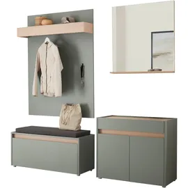 Home Affaire GIRON/CiTY Schuhbank 190x40x200 grün
