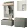 Home Affaire GIRON/CiTY Schuhbank 190x40x200 grün