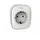 Schneider Electric Wiser Smart Plug, Smart Home Zwischenstecker, Steuerung per App, Zigbee, über Hub kompatibel mit Matter, Alexa, Google, Apple, Artikelnummer CCTFR6501